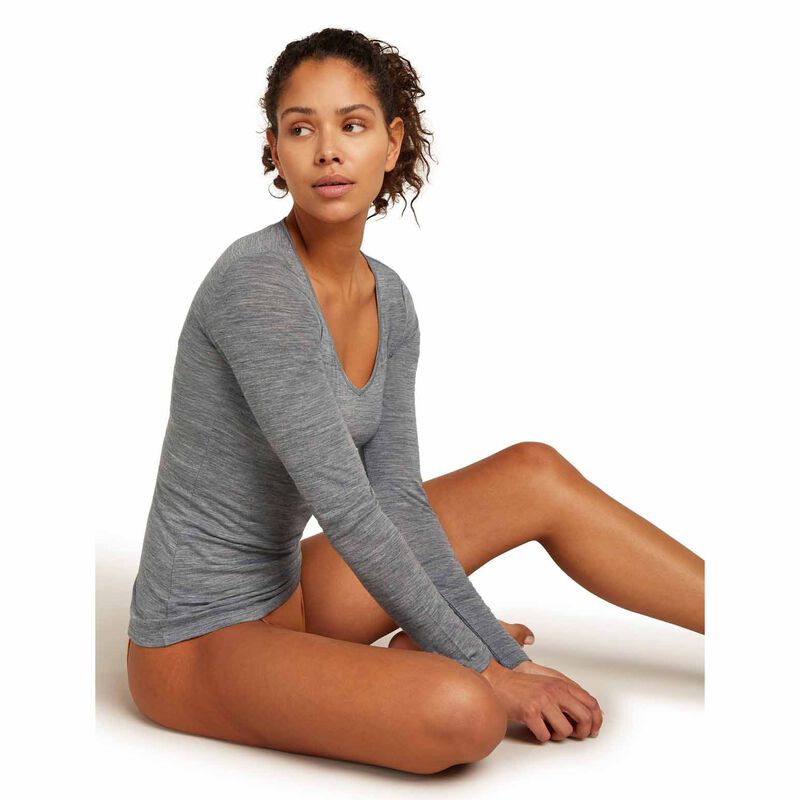 Icebreaker Womens Siren LS Sweetheart image number 7